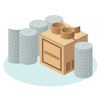 We pack your stuff We pack your stuff icon